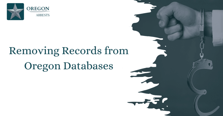 Removing Records from Oregon Databases